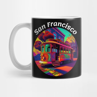 San Francisco Cable Car v3 Mug